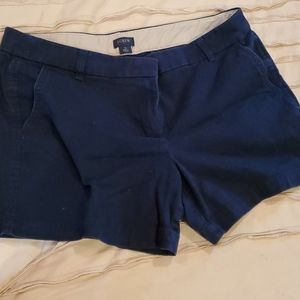 Navy blue shorts